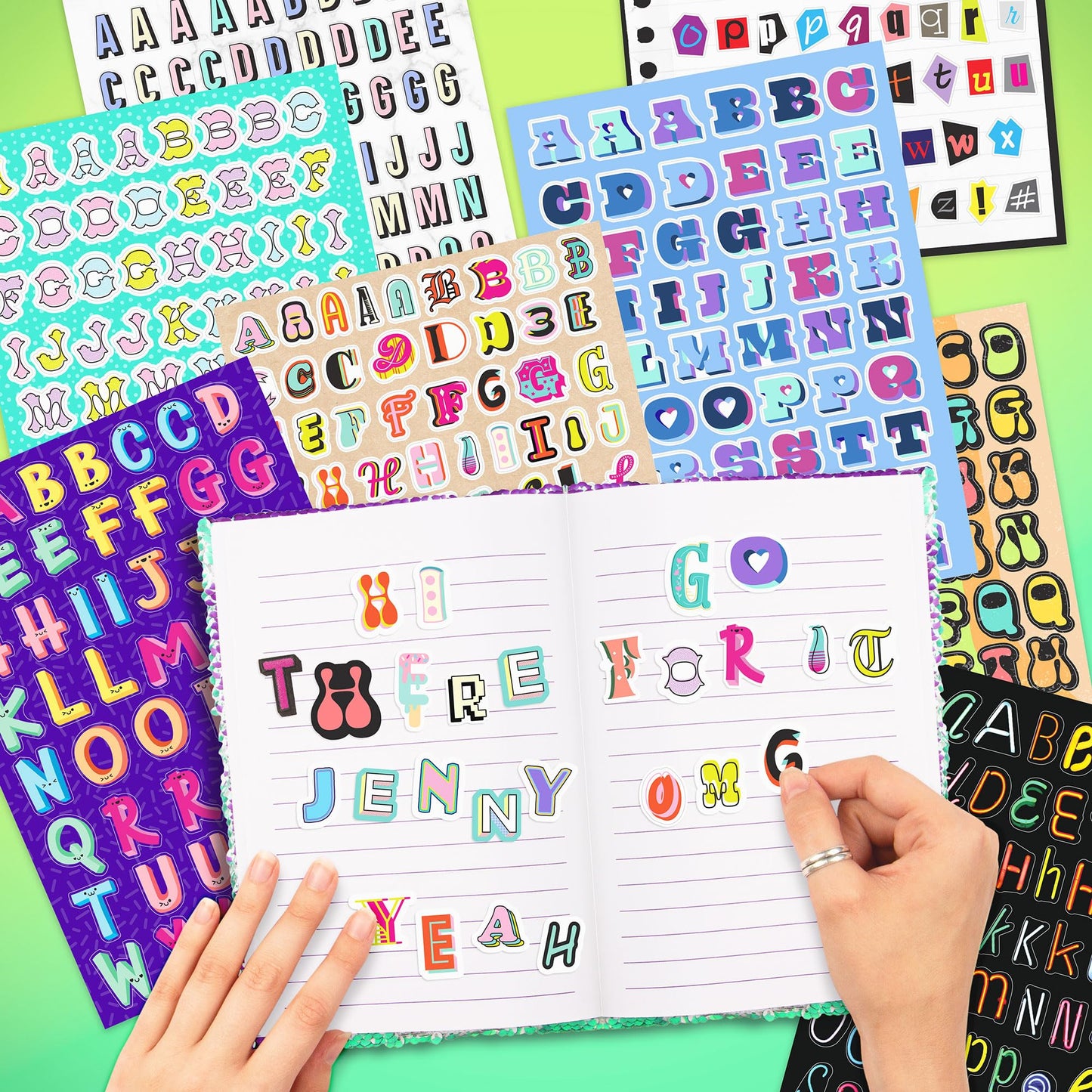 Fashion Angels 2000+ Alphabet Sticker Book