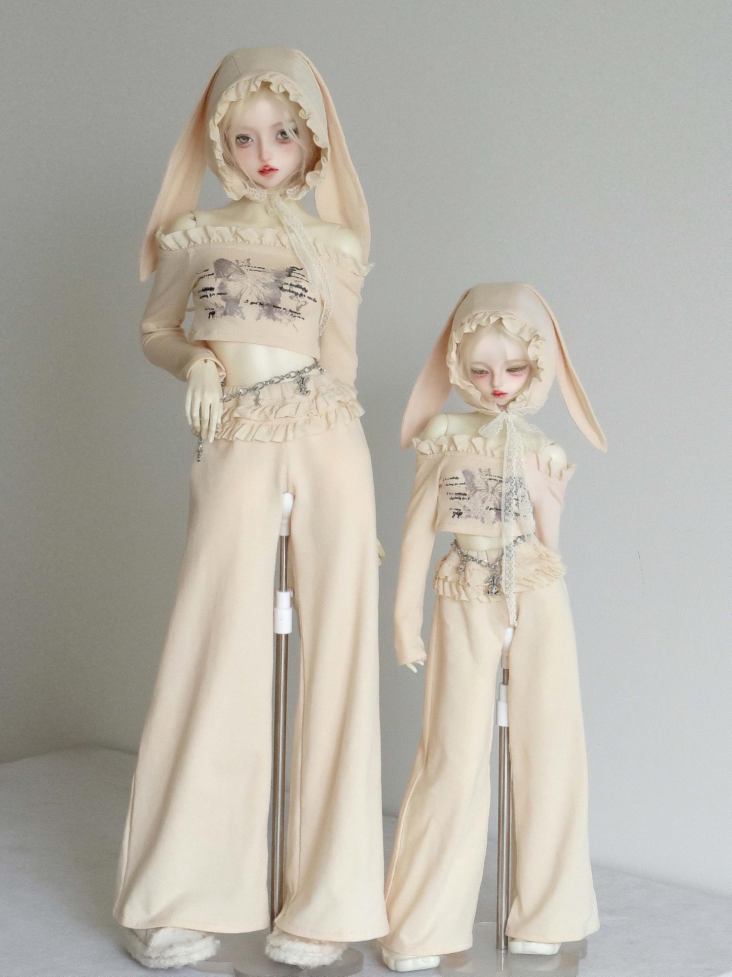 YHYQiFei Bjd Doll Clothes,Ball Jointed Doll Clothes,Handmade,Many Fashion Styles Set,Suitable for 1/3 1/4 bjd Doll (D, 1/3)