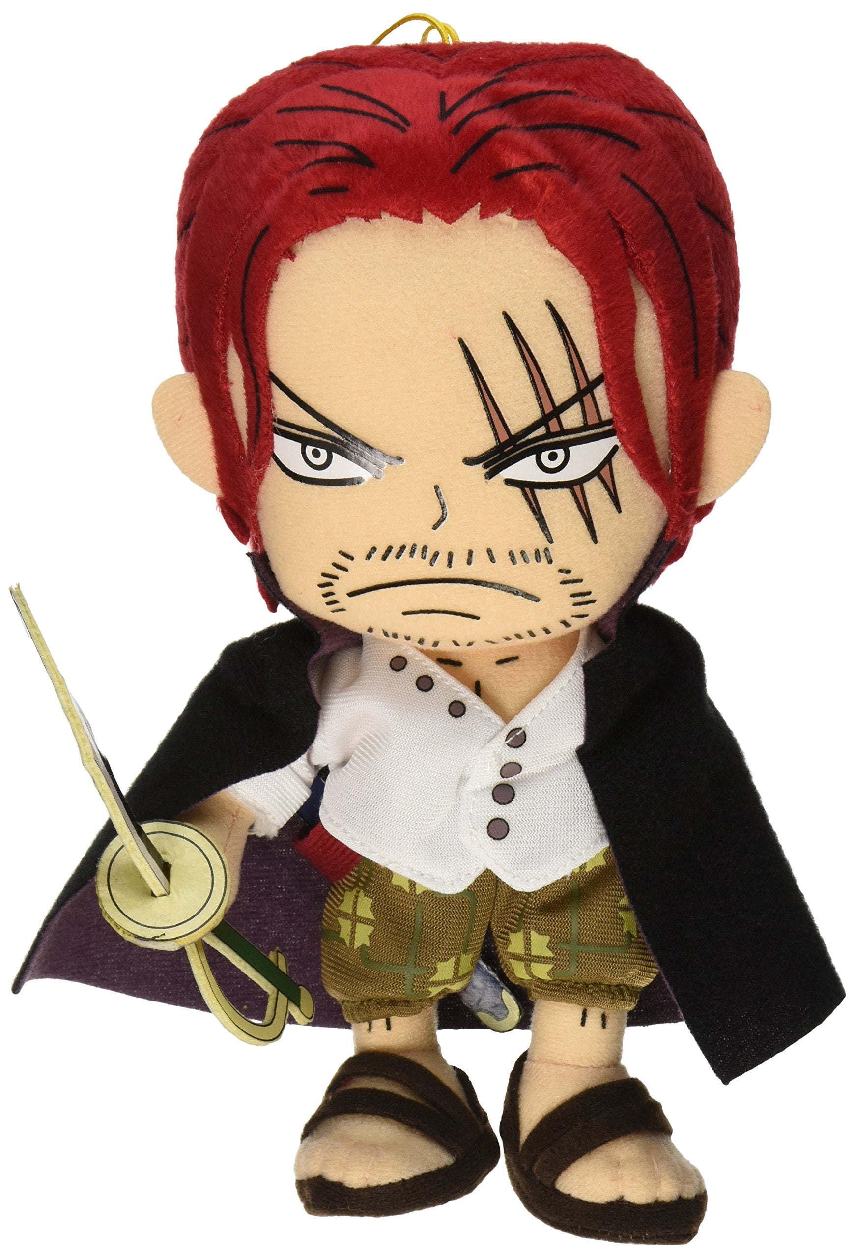 Great Eastern GE-52723 One Piece Anime 8" Shanks Stuffed Plush