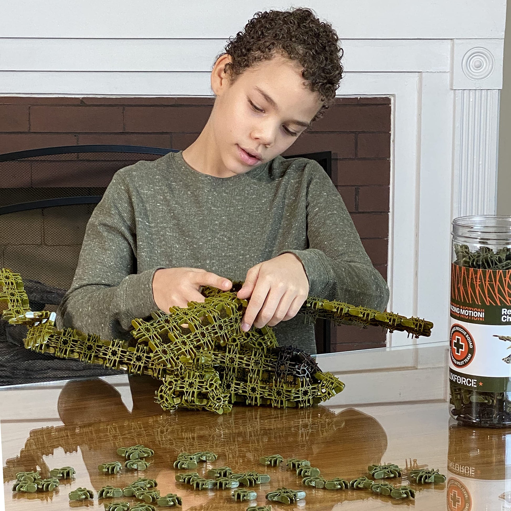 Lux Force Rescue Chopper is Inspired by Advanced avionic Designs. STEAM STEM Learning Building Blocks Set to Expand Kids' Minds and Imagination