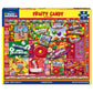 White Mountain 1000 Piece Jigsaw Puzzle Fun and Vibrant, Fruity Candy