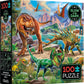 Ceaco - Glow in the Dark Dinoland - 100 Piece Jigsaw Puzzle Ages 6+