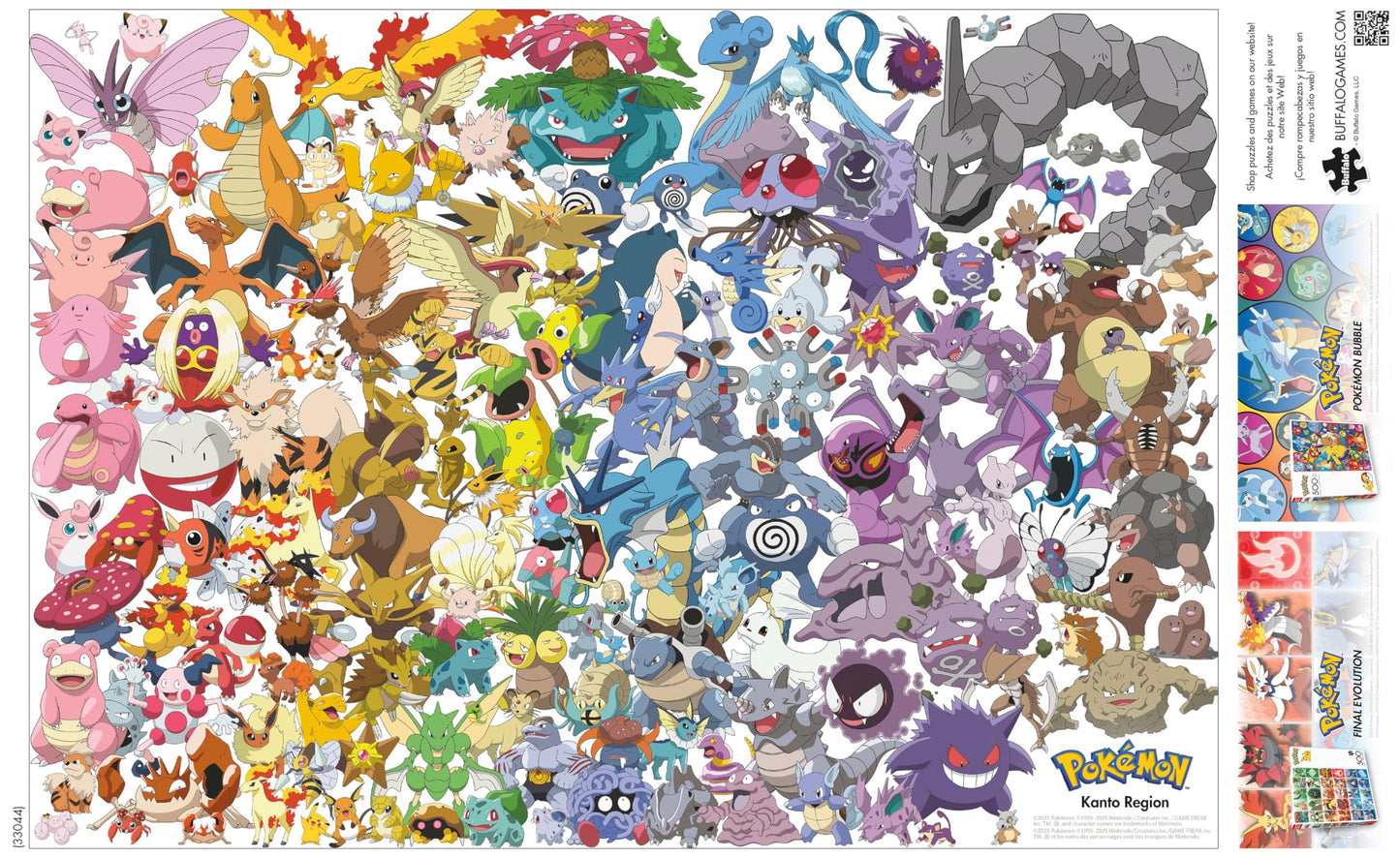 Buffalo Games - Pokémon Kanto 151-500 Piece Jigsaw Puzzle for Adults