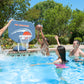 Poolmaster Classic Pro Rebounder Poolside Basketball Hoop Set For Swimming Pool Games