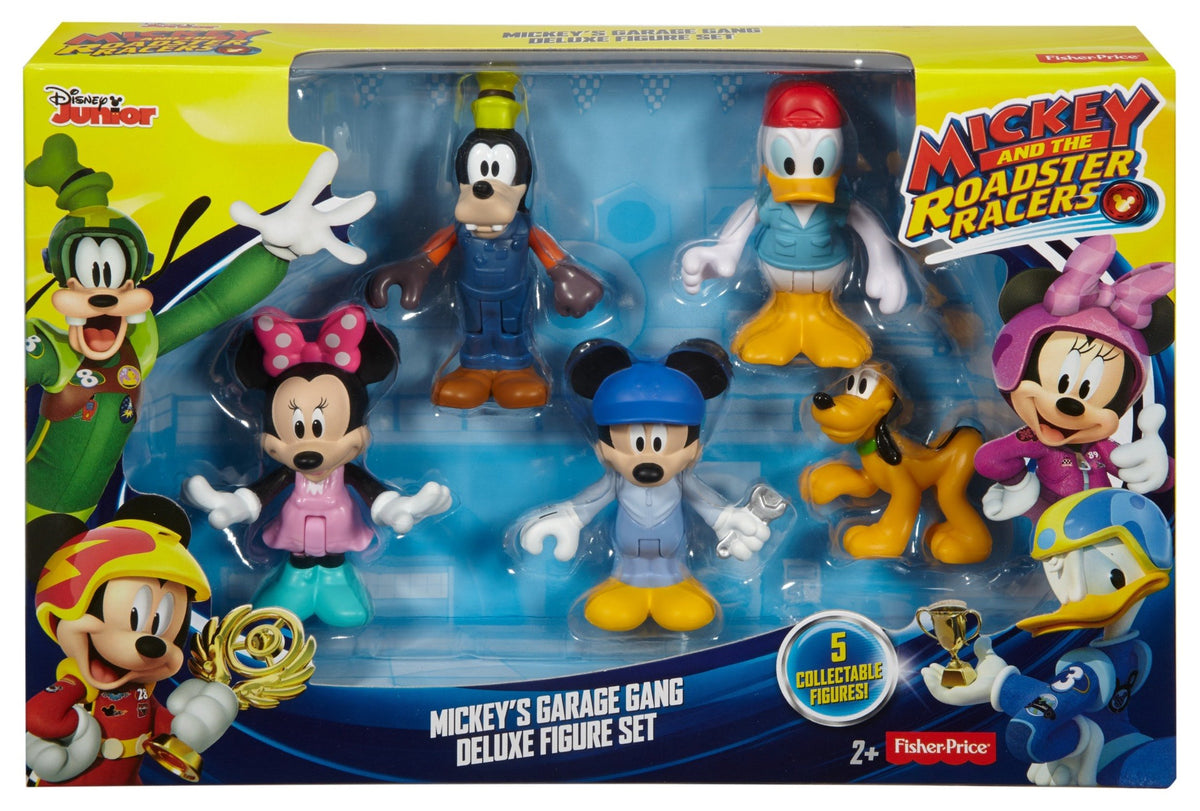 Fisher-Price Disney Mickey's Garage Gang Deluxe Figure Set