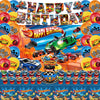 52Pcs Hot Car Birthday Party Decorations, Birthday Party Supplies for Car