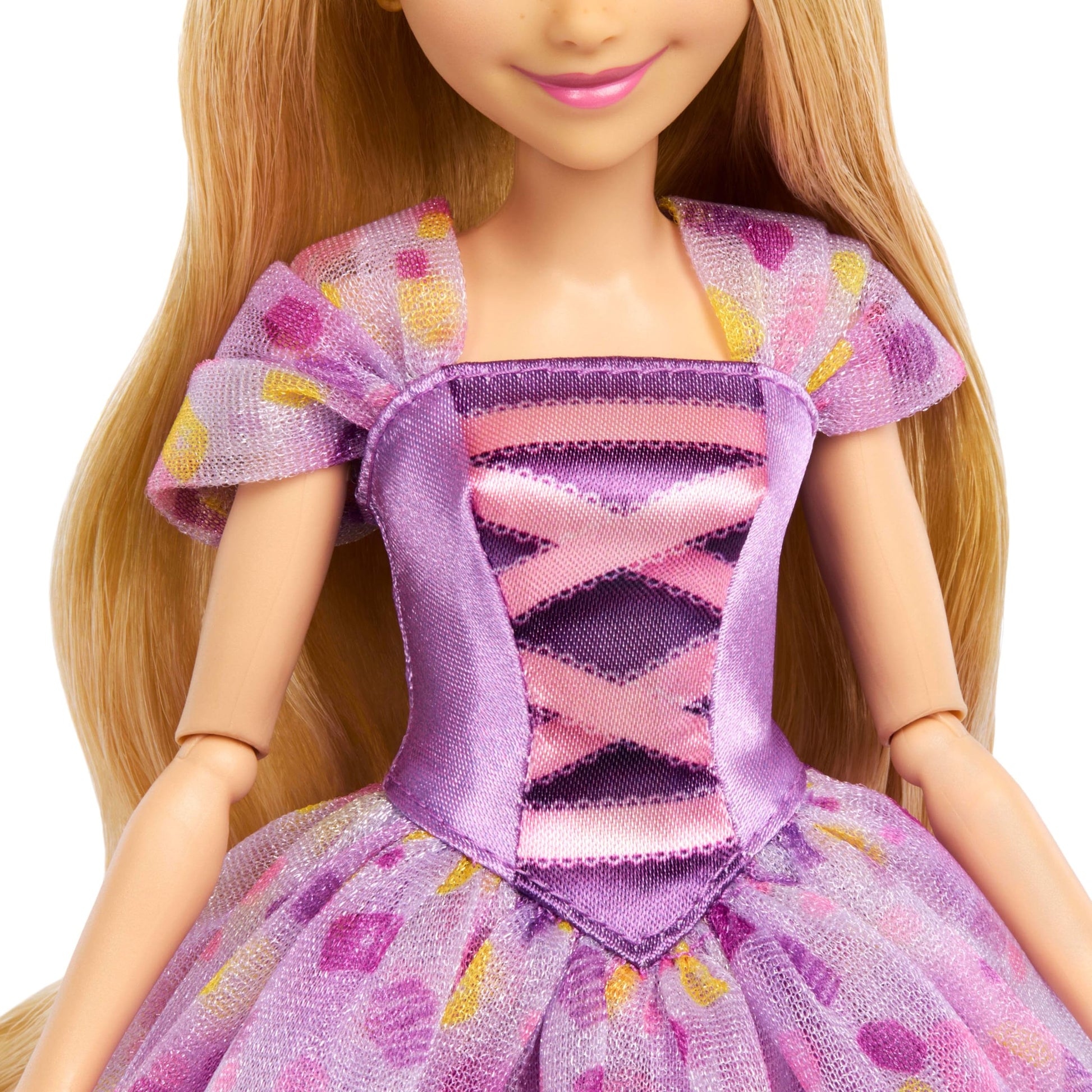Mattel Disney Princess Birthday Celebration Rapunzel Deluxe Fashion Doll, Inspired by Disney Tangled Movie, Special Occasion Gifts for Kids &