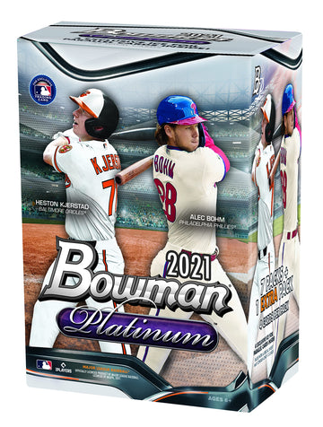 2021 Bowman Platinum MLB Baseball Blaster Box