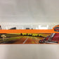 Peterbilt 387 Flatbed w/Forklift & Hay Bale Diecast 1:43 Replica,New Ray Toy SS-15123J