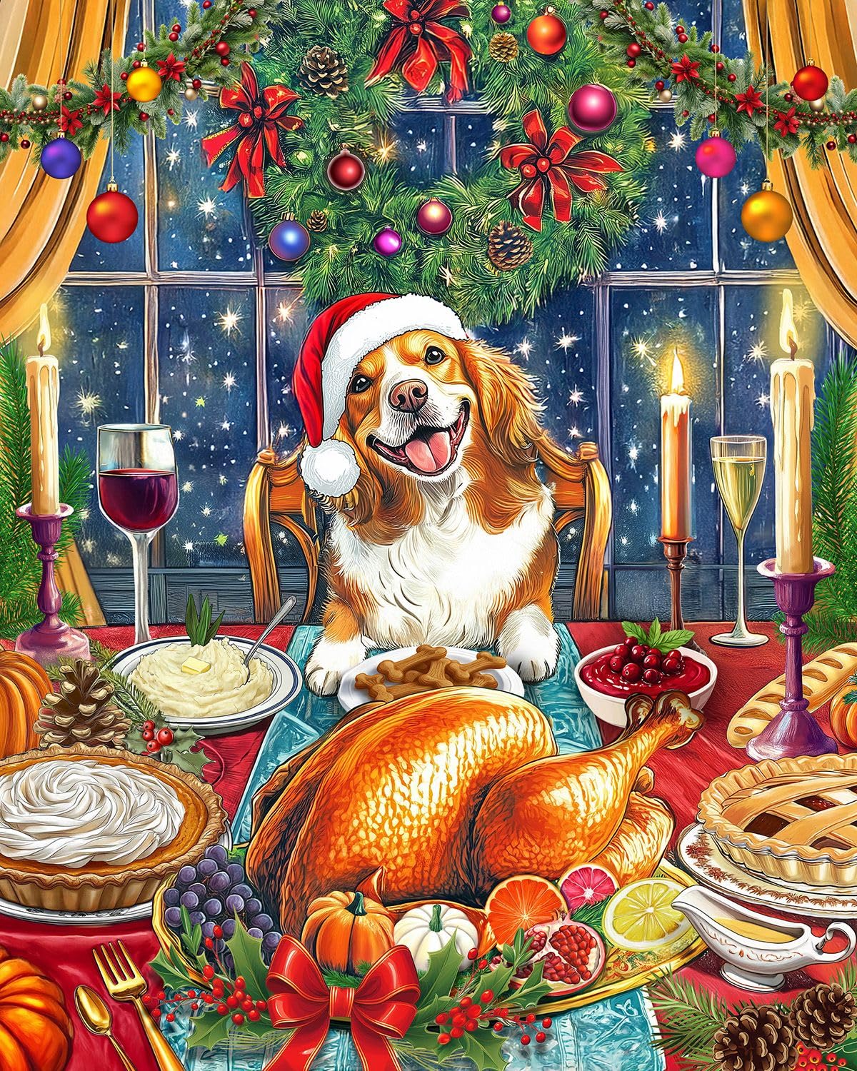 Springbok Thanksgiving Guest 1000 Piece Jigsaw Puzzle for Adults