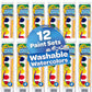 Crayola Washable Watercolor Paint Sets, Bulk Art Supplies for Teacher 12ct
