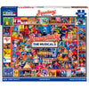 White Mountain Puzzles Broadway, 1000 Piece Jigsaw Puzzle