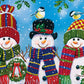 MasterPieces 300 Piece EZ Grip Christmas Jigsaw Puzzle - Snowy Afternoon Friends - 18"x24"
