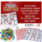 Regal Games - Poker Keeno Bulk Game Set - Includes 36 Two-Sided Boards, 600 Scoring Chips, 1 Deck of Standard Poker Cards - 72 Unique Board Layouts