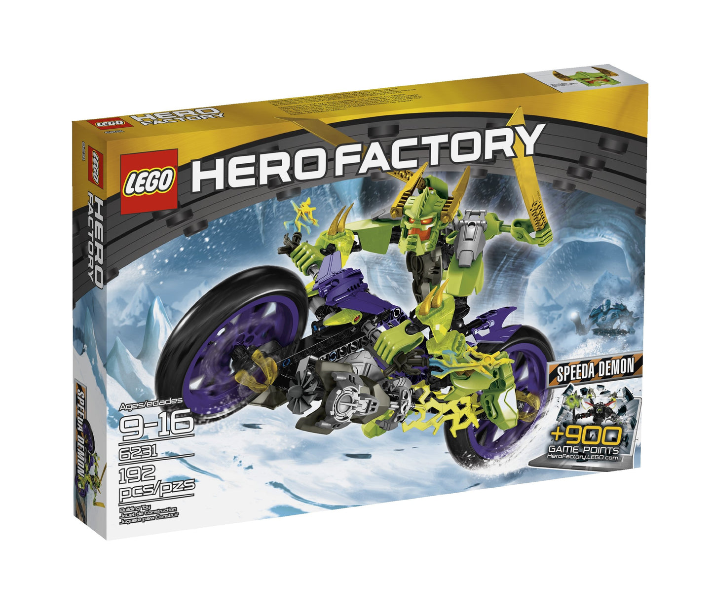 LEGO Hero Factory 6231 Speeda Demon