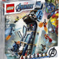 LEGO Marvel Avengers: Avengers Tower Battle 76166 Collectible Building Toy with Action Scenes and Superhero Minifigures; Cool Holiday or Birthday Gift