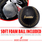 Franklin Sports Meshtek Teeball Fielding Glove with Ball - Right Hand Throw - 9.5" - Black/Gold