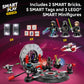 LEGO Star Wars SMART Play: Throne Room Duel & A-Wing Interactive Building Toy - All-in-One Set - Reacts to How You Move and Play with a SMART Brick