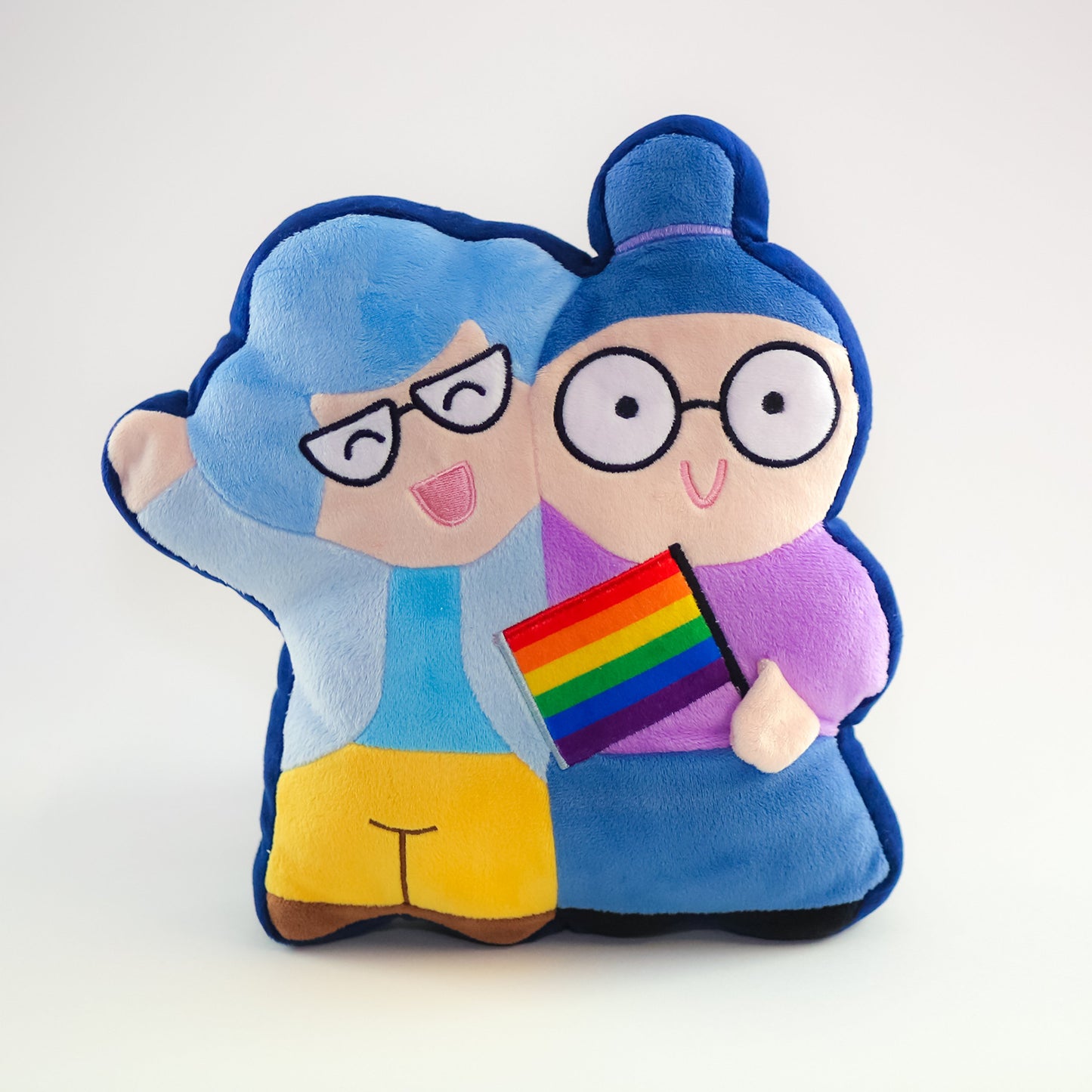 Hashtag Collectibles Gay Valentines - Love Wins Plush Pillow - Grandmas