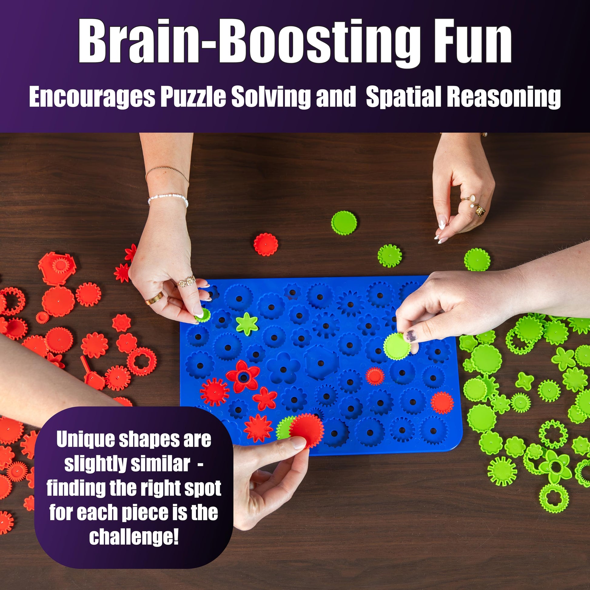Continuum Games Pajaggle the Board Game that Thinks It's a Puzzle, Great for Solo, Competitive or Team Play for Boys, Girls, Teens, Adults Ages 8