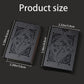 Playing Cards 2 Pack, Waterproof Cards, Plastic Playing Cards, Deck of Card, Cool Black Poker Card Professional Set for Table Magic Pool Camping Party