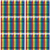 COCPOK 72 Pack Jumbo Crayons, 4 Colors, 288 Total, Small Packs, Kids Coloring, Party Favors, Easy to Hold