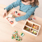 Melissa & Doug 4‑in‑1 Wooden Farm Jigsaw Puzzle Set, 48 Pieces with Storage Box, Toddler Puzzle Toy for Kids Ages 3+