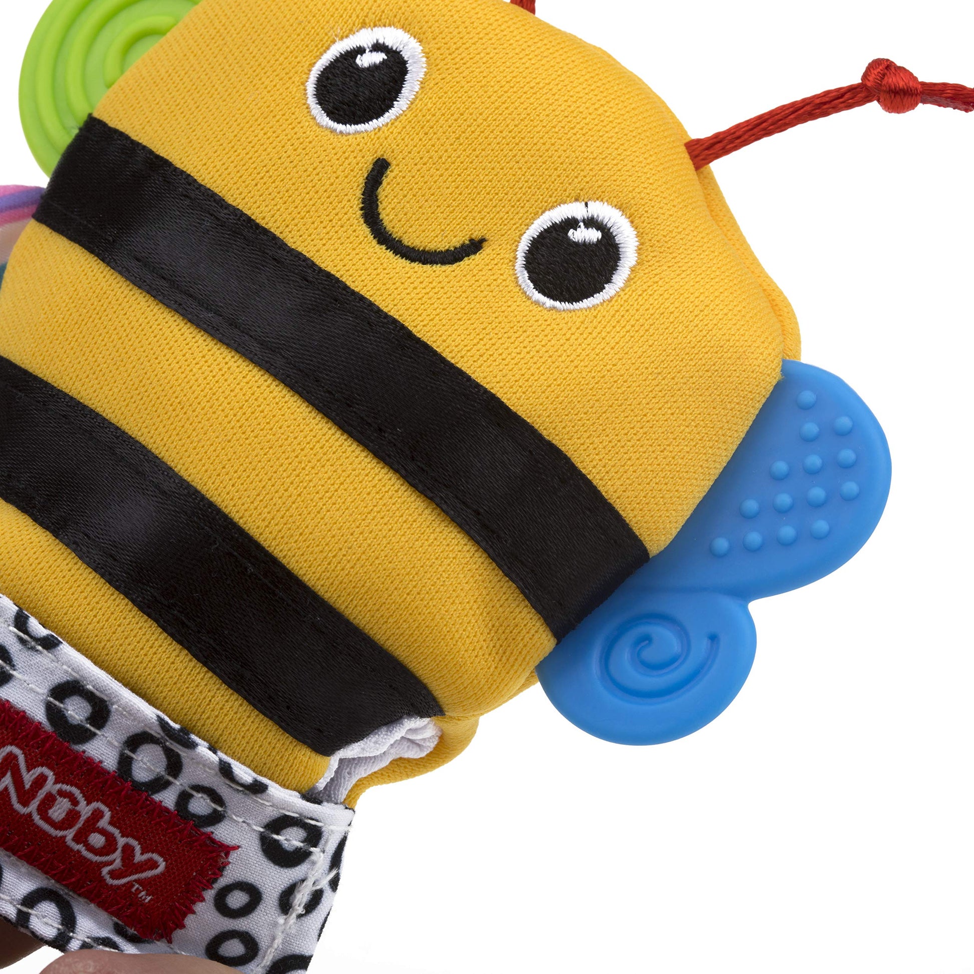 Nuby Happy Handimals Teething Mitten- Bee