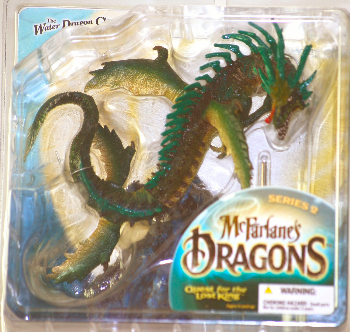 McFarlane Dragons Series 2:Quest for The Lost King - The Water Dragon Clan