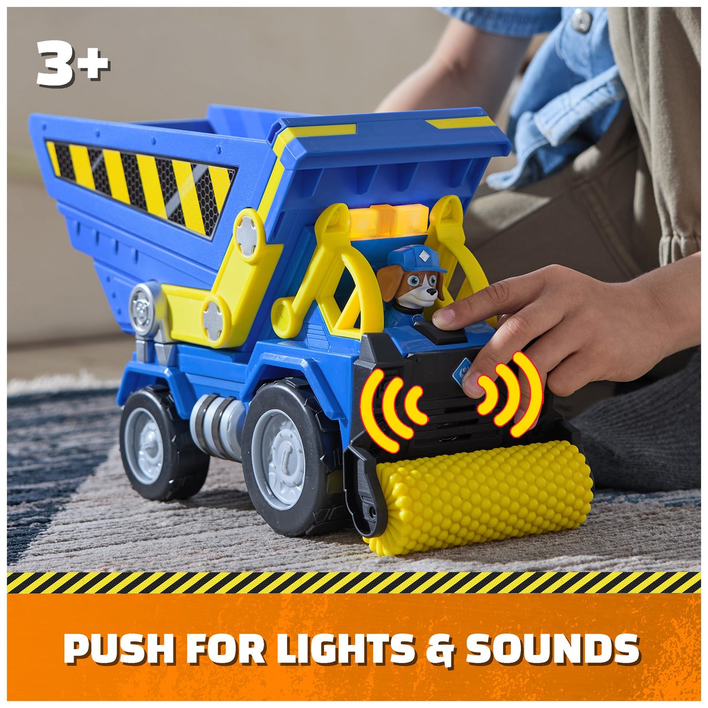 Rubble & Crew Toy Vehicle Deluxe Wheeler Dump Truck