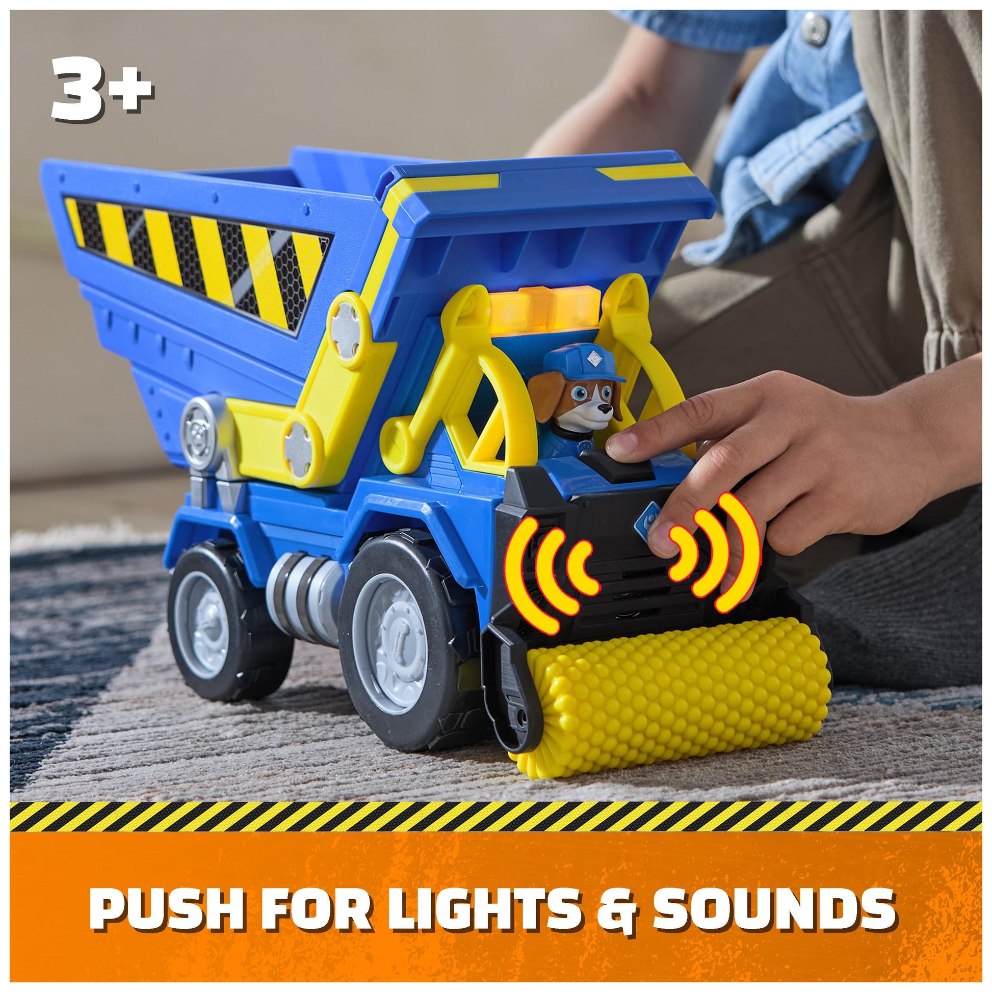 Rubble & Crew Toy Vehicle Deluxe Wheeler Dump Truck