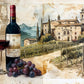 Prime Time Puzzles Adult Jigsaw Puzzle 1000 Piece Tuscany Wine