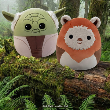 Squishmallows Original 12in Star Wars Yoda Plush (Medium-Sized)