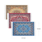 SAMCAMI Dollhouse Accessories Woven Carpet, 1/12 Scale Doll House Accessories and Furniture, Dollhouse Miniature Area Rugs 6” x 3.8”, 3 Pieces (No.1)