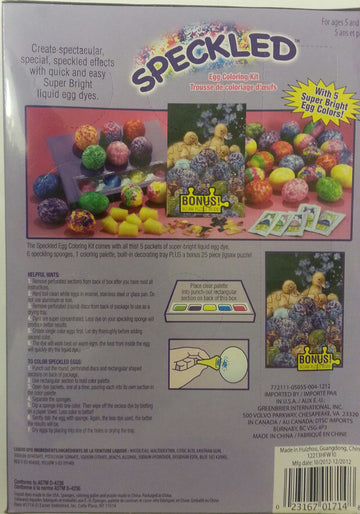 Speckled Egg Coloring Kit