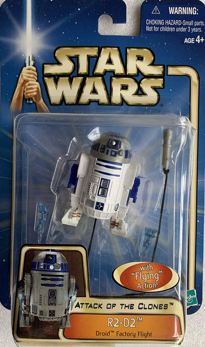 Star Wars Attack of The Clones R2-D2 Factory Flight Figure
