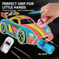JOYIN 24PCS Race Car Sidewalk Chalk Bulk, Party Favors for Kids, Non Toxic Washable Jumbo Chalk,Toddler Outdoor Toys, Individually Wrapped, Birthday
