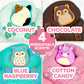 Original Squishmallows Premium Cloud Slime - 4-Pack Scented Slimes