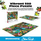Buffalo Games - Hummingbird Garden - 500 Piece Jigsaw Puzzle for Adults