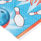 Amscan 571664 Bowling Plastic Table Cover, Multicolor
