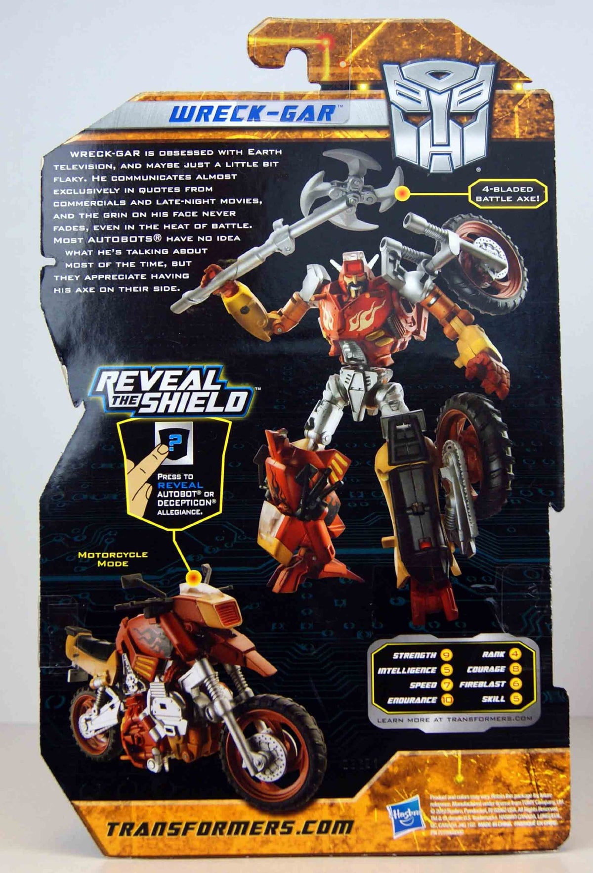 Transformers Reveal the Shield Deluxe Action Figure Wreckgar