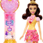 Mattel Disney Princess Belle Fashion Doll & Accessories with 8 Surprises, Including Heart Gem Box, Ring for Child & 9 Pieces, Inspired by Movie