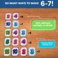 Melby Toys Six Seven I The Hilarious 6-7 Math Card Game for Kids & Families I Build Equations to Make 6 or 7 I Fun STEM Learning Game for Ages 8-12 I