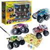 Creativity for Kids Monster Truck Custom Shop - Customize 4 Monster Trucks, Gifts for Boys (Ages 5+)