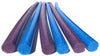 Solid Core Extra Long 60" Swim Noodles 6 Pack Deluxe Solid Core Foam Noodles (Blue Purple)