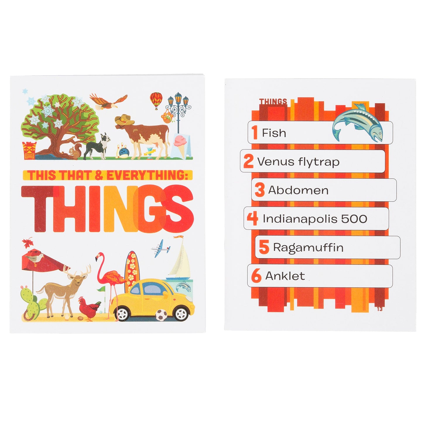 Outset Media This That and Everything: Things - Travel Sized Trivia Party Game for 4 or More Players Ages 12 and up