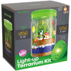 Dan&Darci Light-Up Terrarium Kit for Kids - STEM Science Kit - Educational DIY Toy for Boys & Girls - Birthday Gift - Craft Project Idea for Ages 6 7