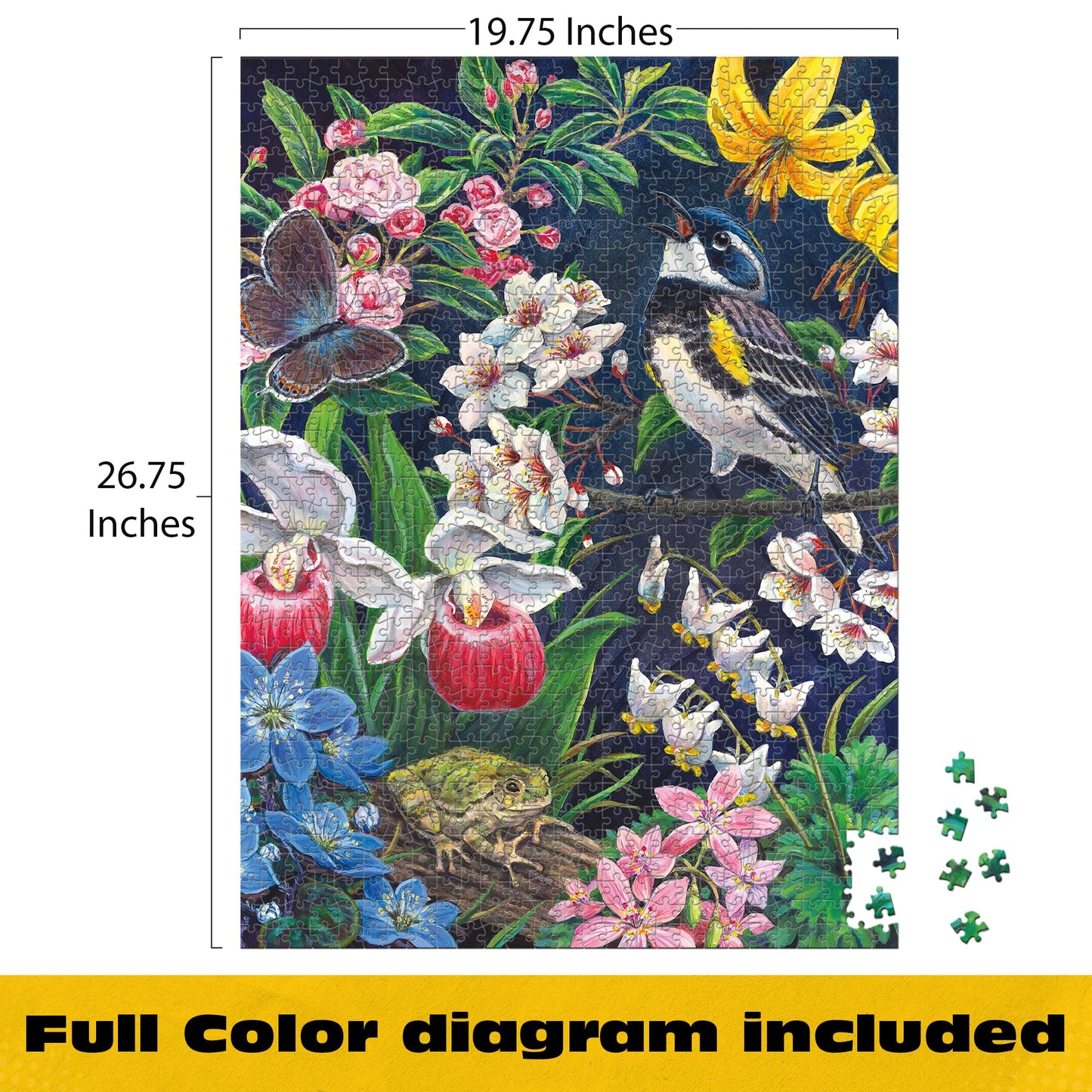 Buffalo Games - Bird's Serenade - 1000 Piece Jigsaw Puzzle for Adults