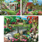 Bits and Pieces - Value Set of Three 300 Piece Jigsaw Puzzles for Adults - Gardens Galore, Lake Life, Peaceful Park Jigsaw Puzzles by Artist Alan