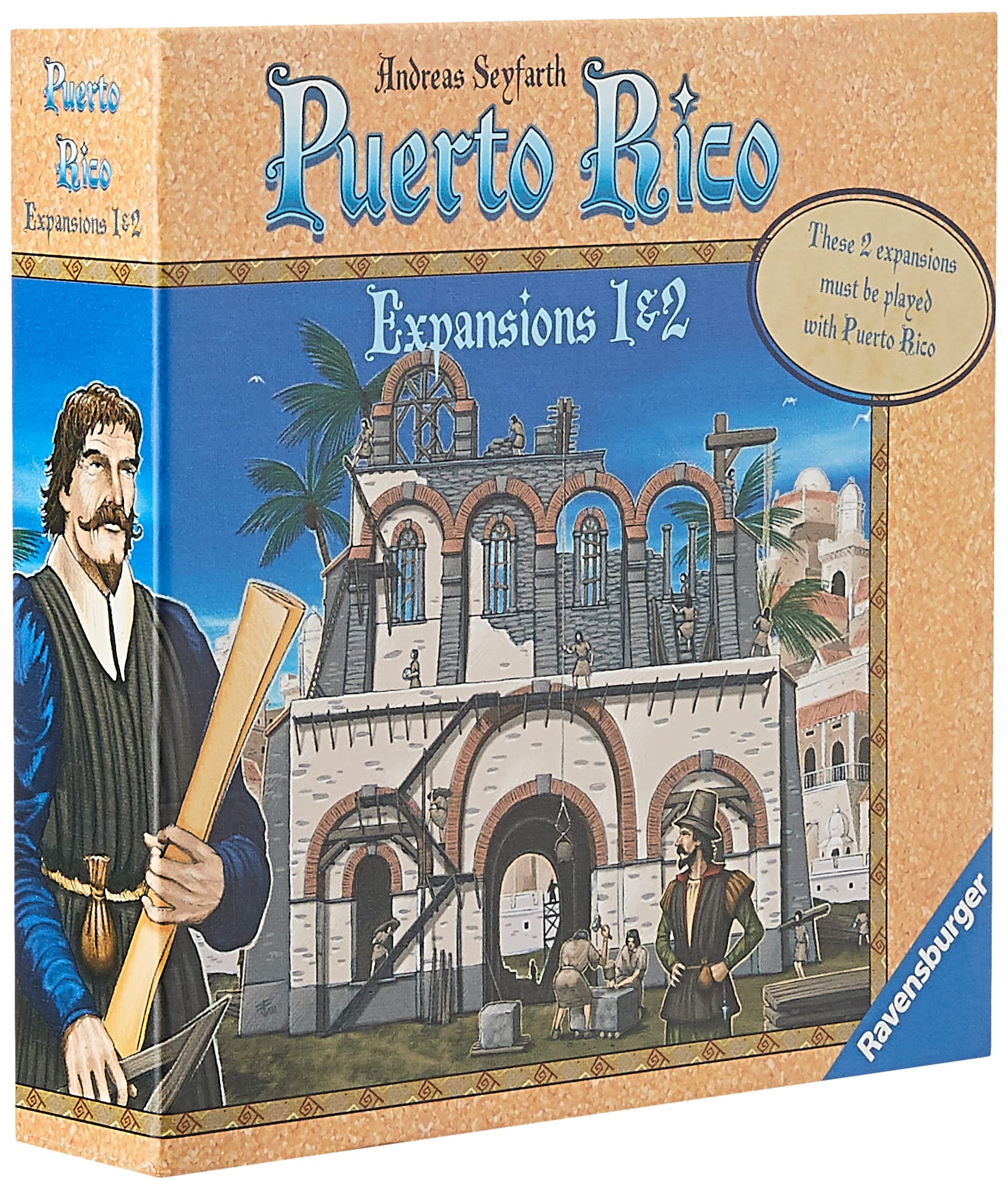 Rio Grande Games RIO565 Puerto Rico Expansions 1 & 2